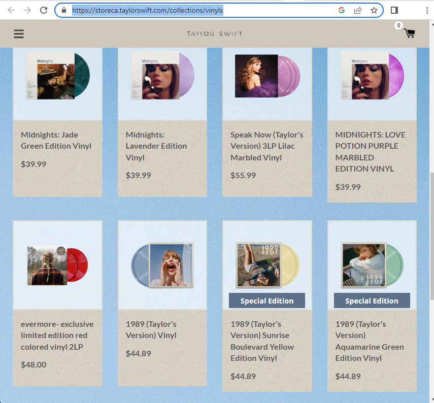 Discover the Secrets of Taylor Swift Vinyl Albums: Canadian Edition