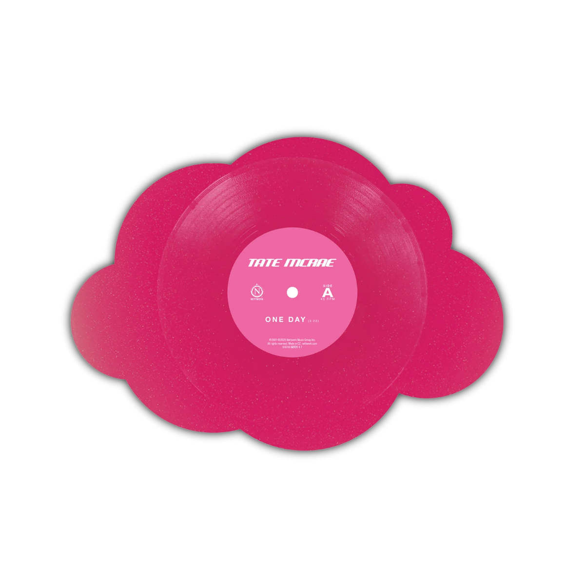 Tate McRae - The One Day LP - Blue & Pink Cloudy Swirl Vinyl - LP