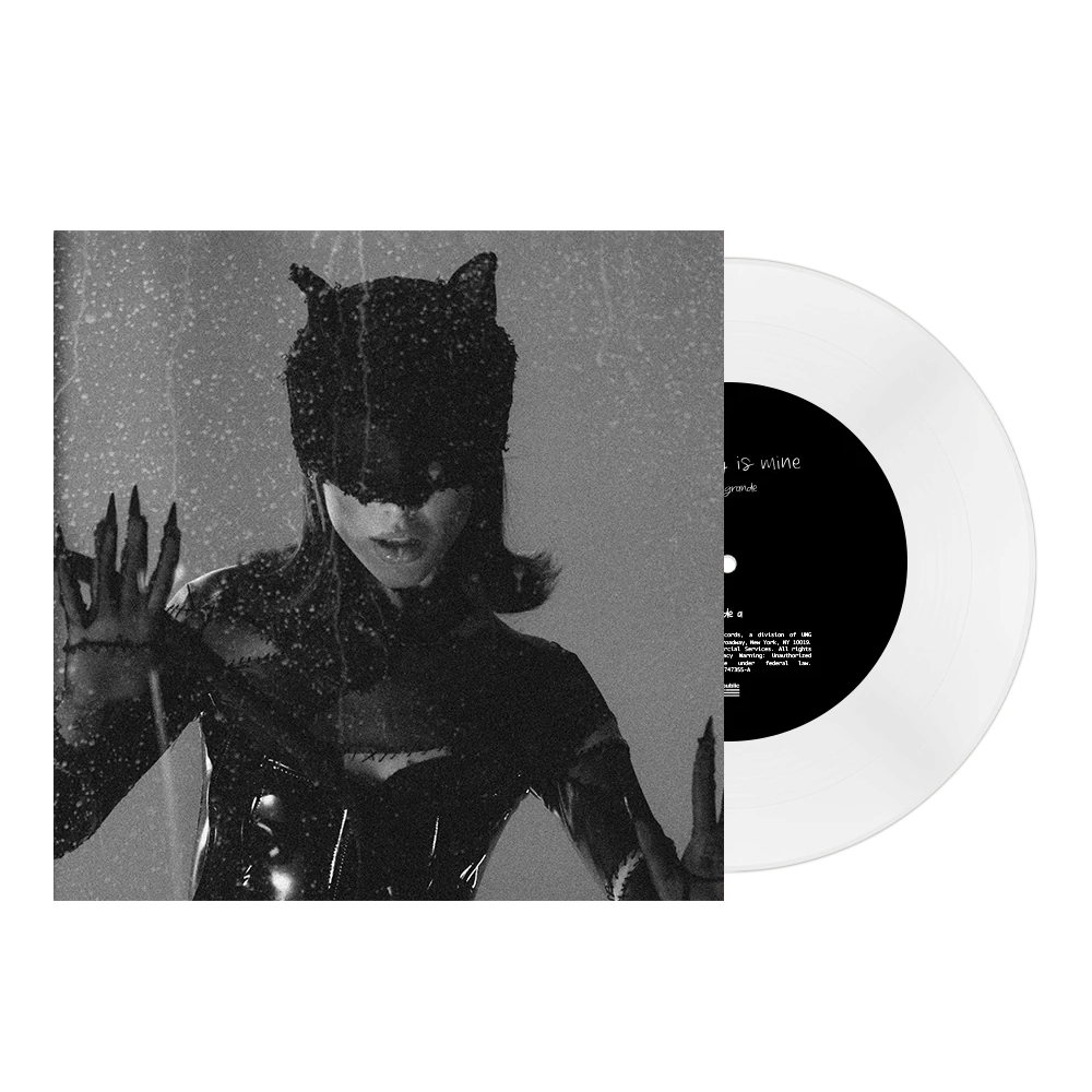 Ariana grande the boy is mine single on clear 7 vinyl vinyl lp record