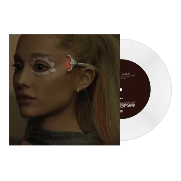 Ariana grande we cant be friends clear 7 vinyl vinyl lp record