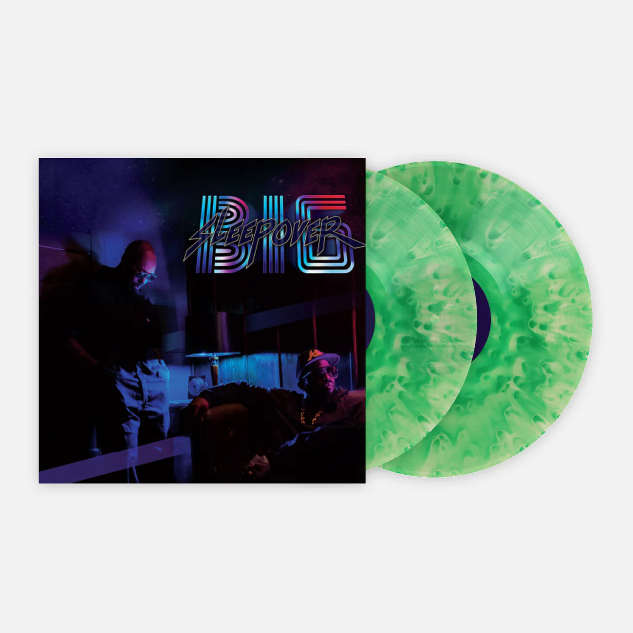 Big boi sleepy brown big sleepover cloudy green vinyl lp record