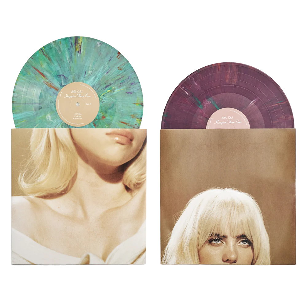 Billie Eilish - Happier Than Ever - Multicolor Vinyl - LP Billie Eilish - Happier Than Ever - Multicolor Vinyl - LP