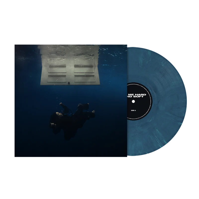 Billie eilish hit me hard and soft album on blue color vinyl lp record