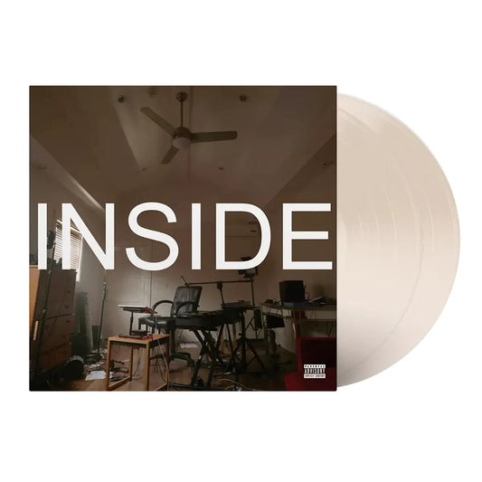 Bo burnham inside album on eggshell white color vinyl lp record