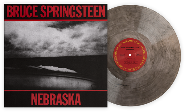 Bruce springsteen nebraska album on smoke color vinyl lp record