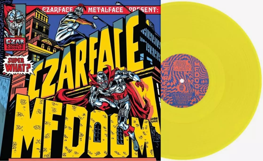 Czarface mf doom super what album on yellow color vinyl lp record