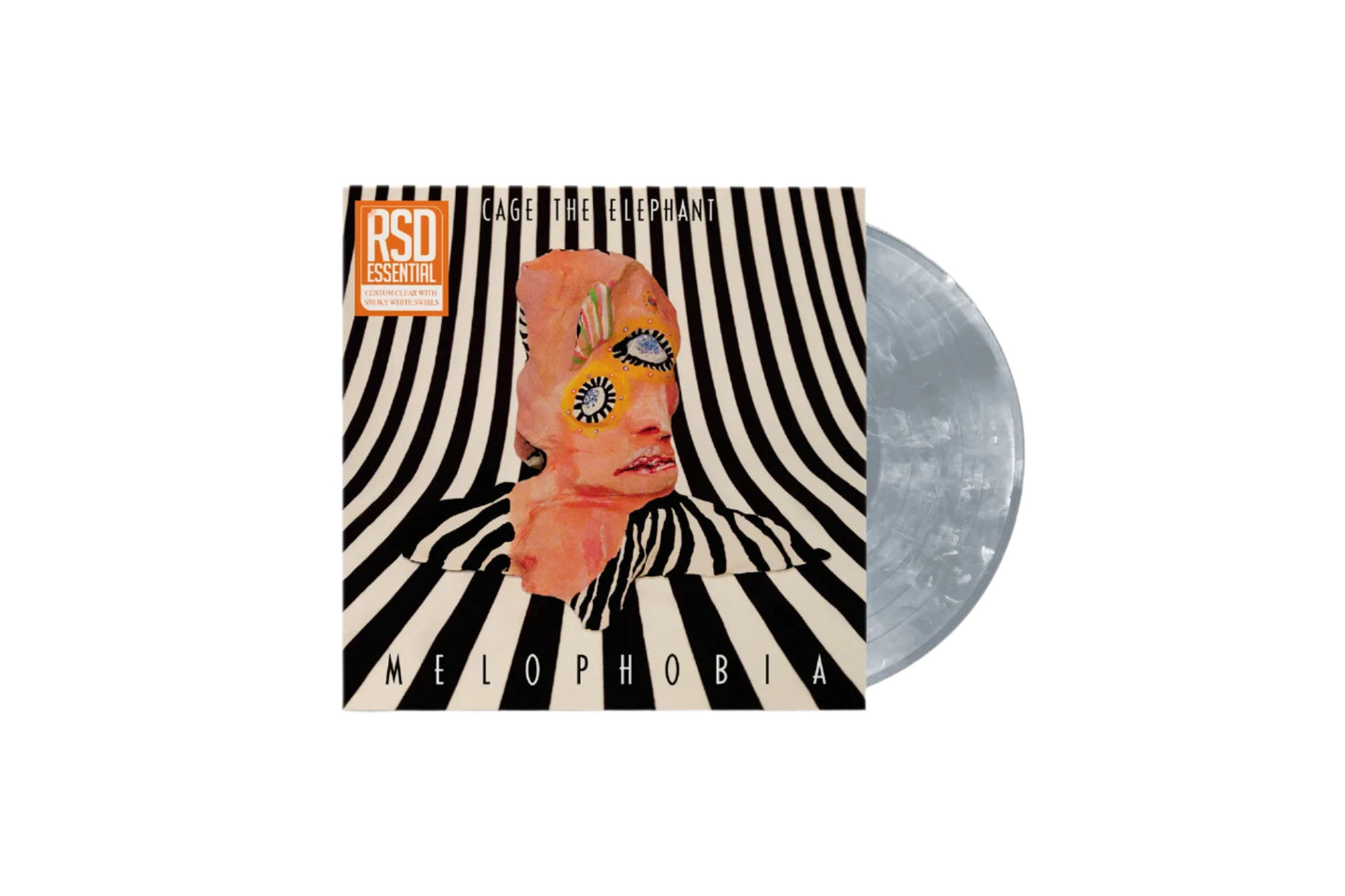 Cage the elephant melophobia album on gray color vinyl lp record