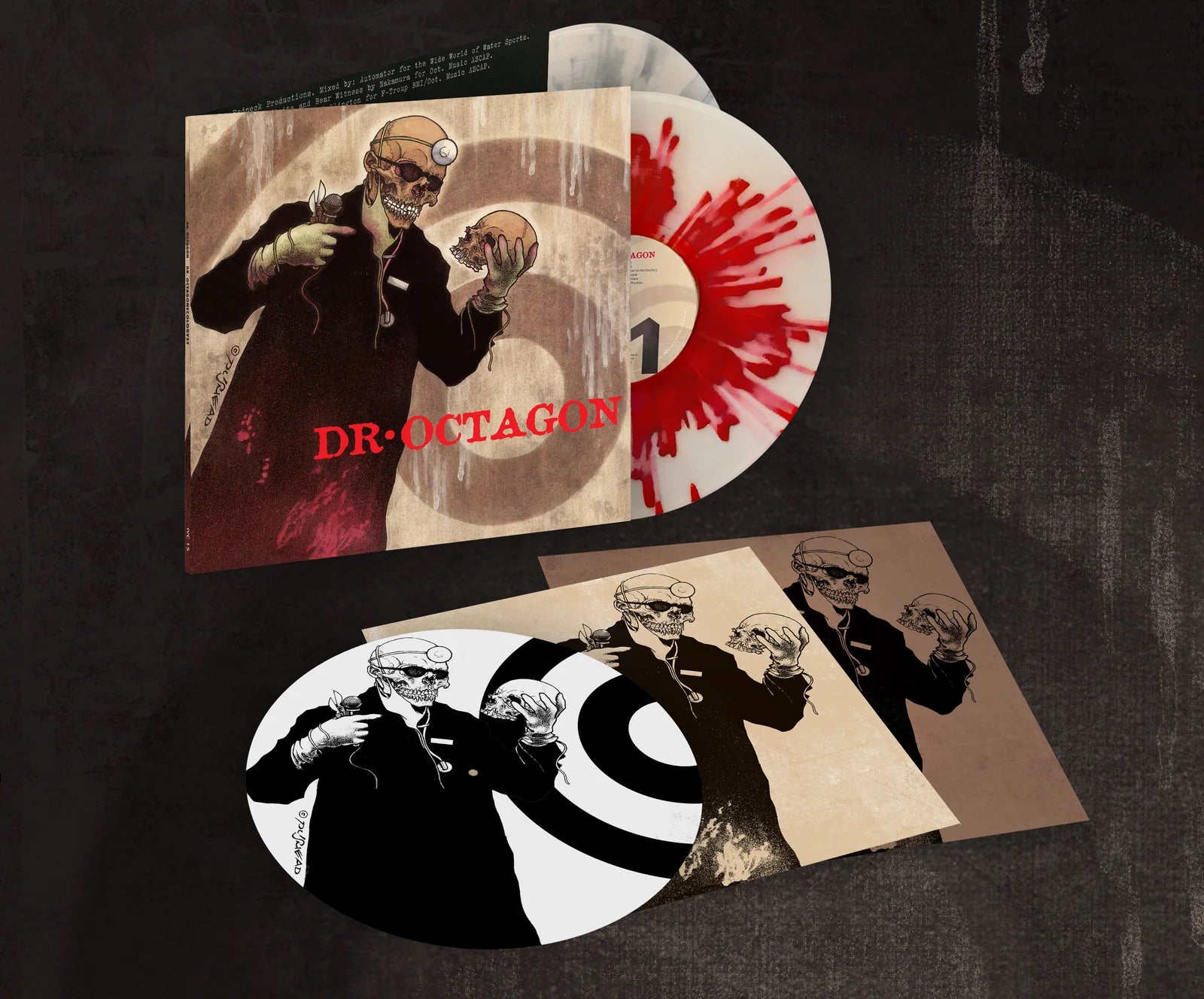 Dr octagon dr octagonecologyst box set vinyl red black vinyl lp record