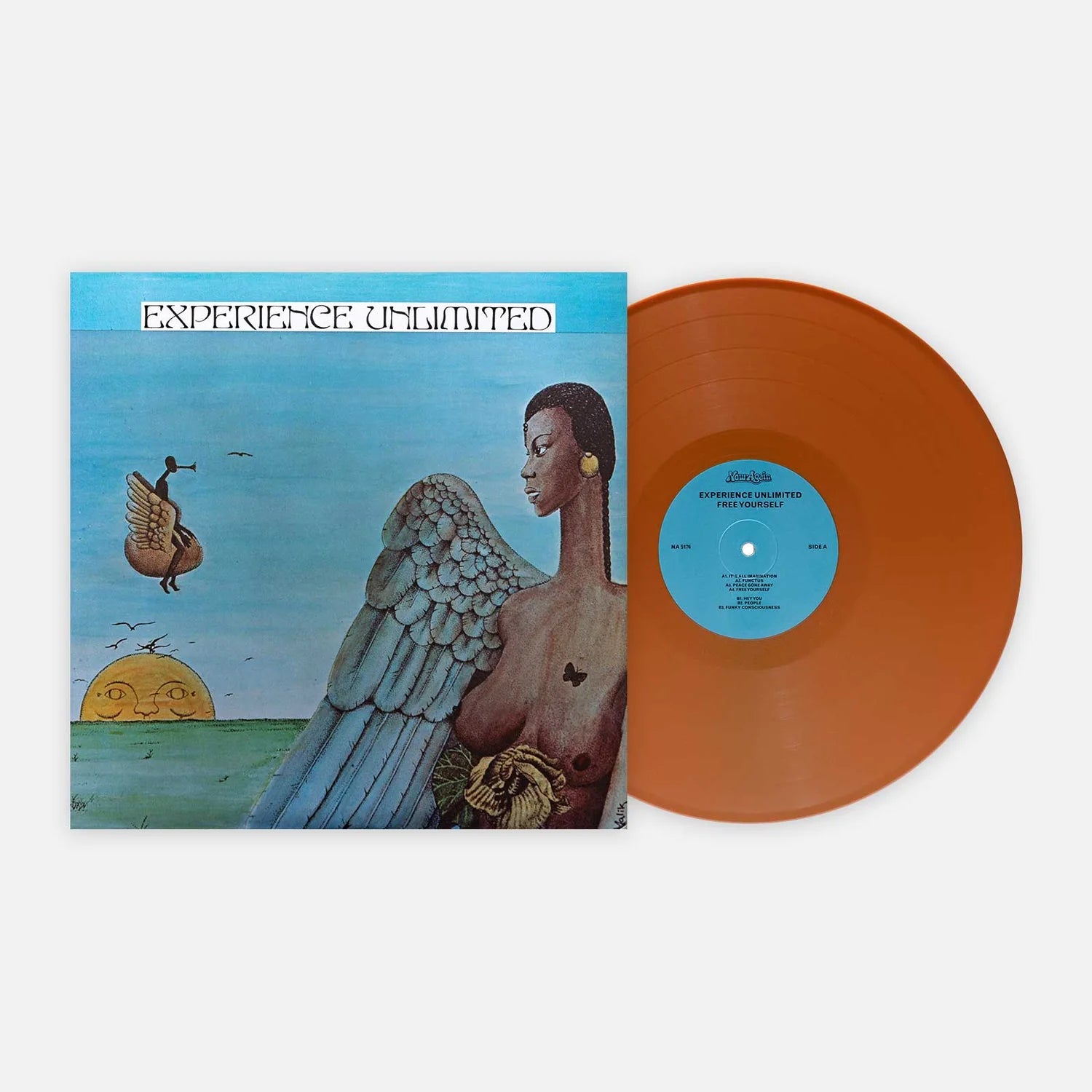 E u free yourself bronze vinyl lp record