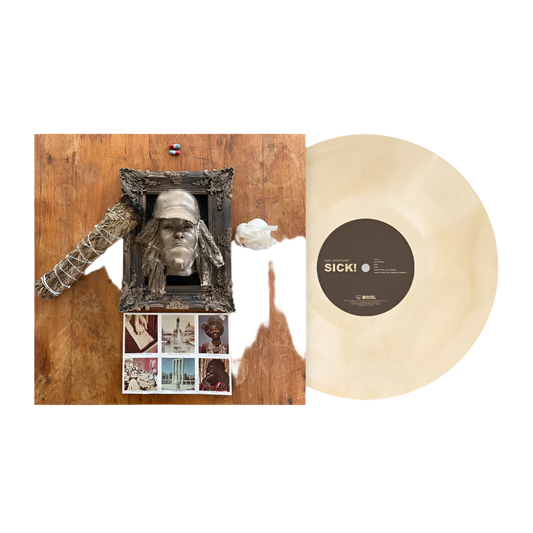 Earl sweatshirt sick album on white brown galaxy color vinyl lp record