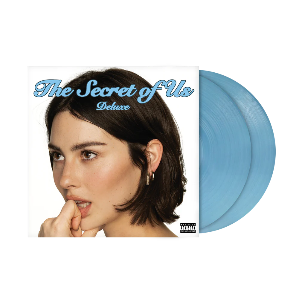 Gracie abrams the secret of us blue vinyl lp record