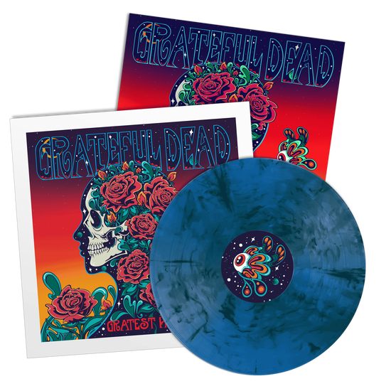 Grateful Dead Gratest Hits Blue Vinyl LP