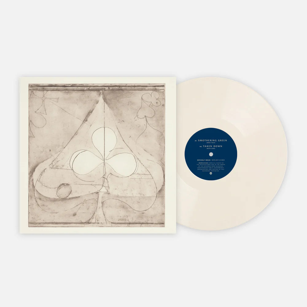 Grizzly bear shields b sides album on cream color vinyl lp record