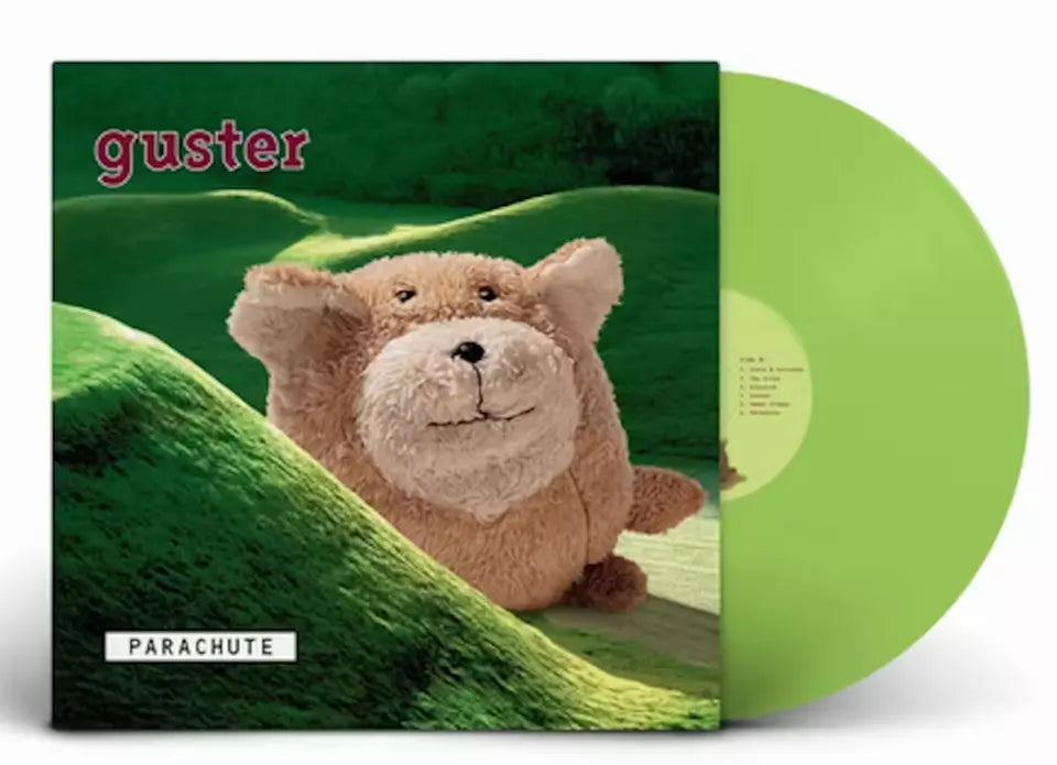 Guster parachute album on green color vinyl lp record