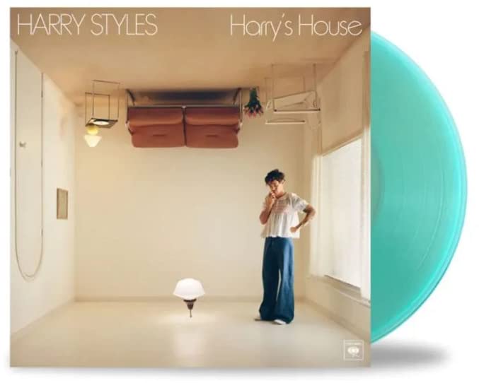 Harry styles harrys house on sea glass colored vinyl lp record