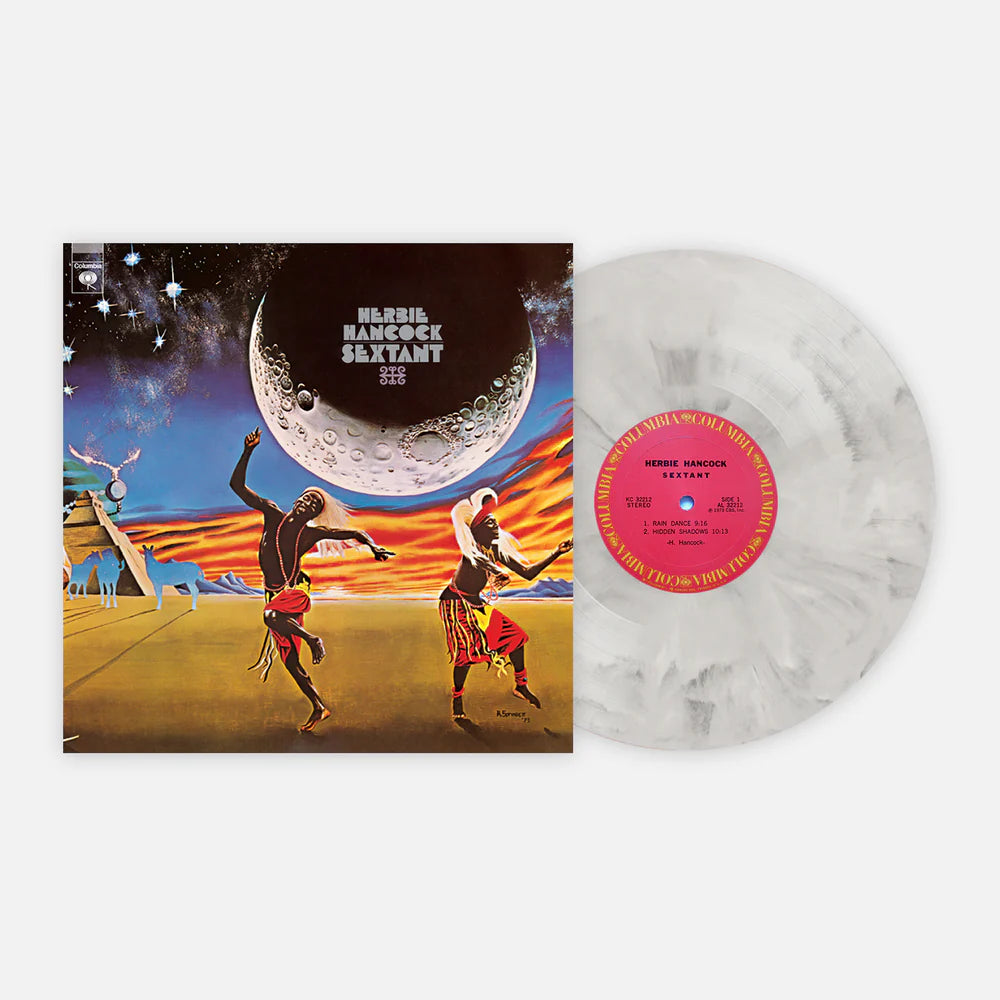 Herbie hancock sextant album on gray color vinyl lp record