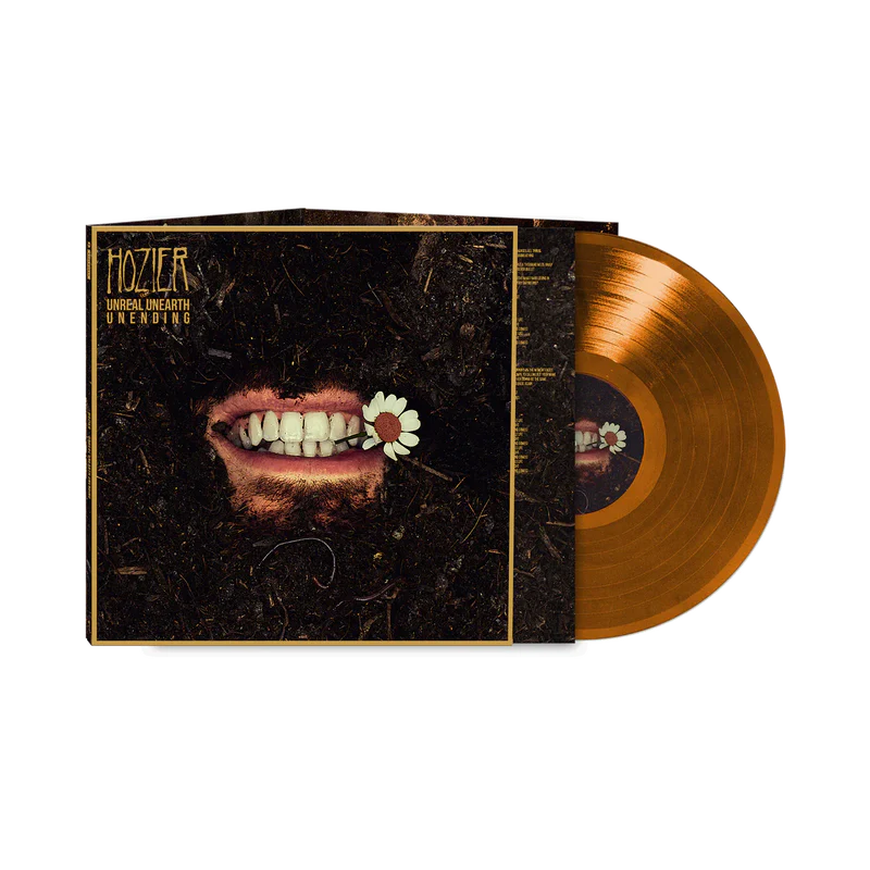 Hozier unreal unearth on raw ochre color vinyl lp record