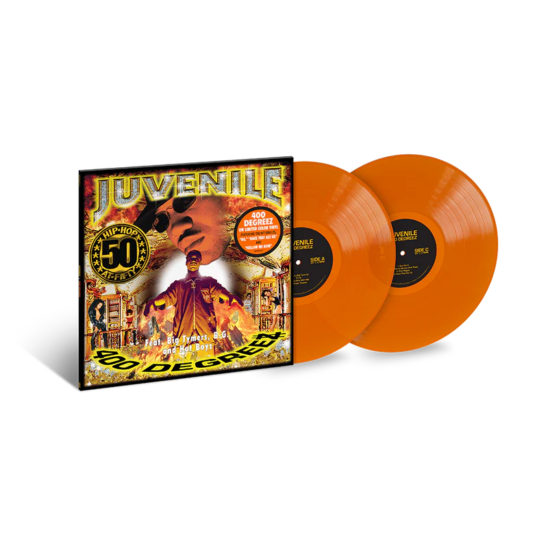 Juvenile 400 degreez orange crush vinyl lp record