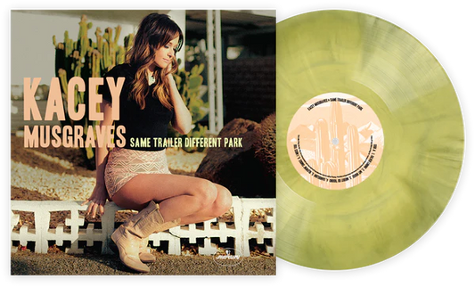 Kacey musgraves same trailer different park album on cactus green color vinyl lp record