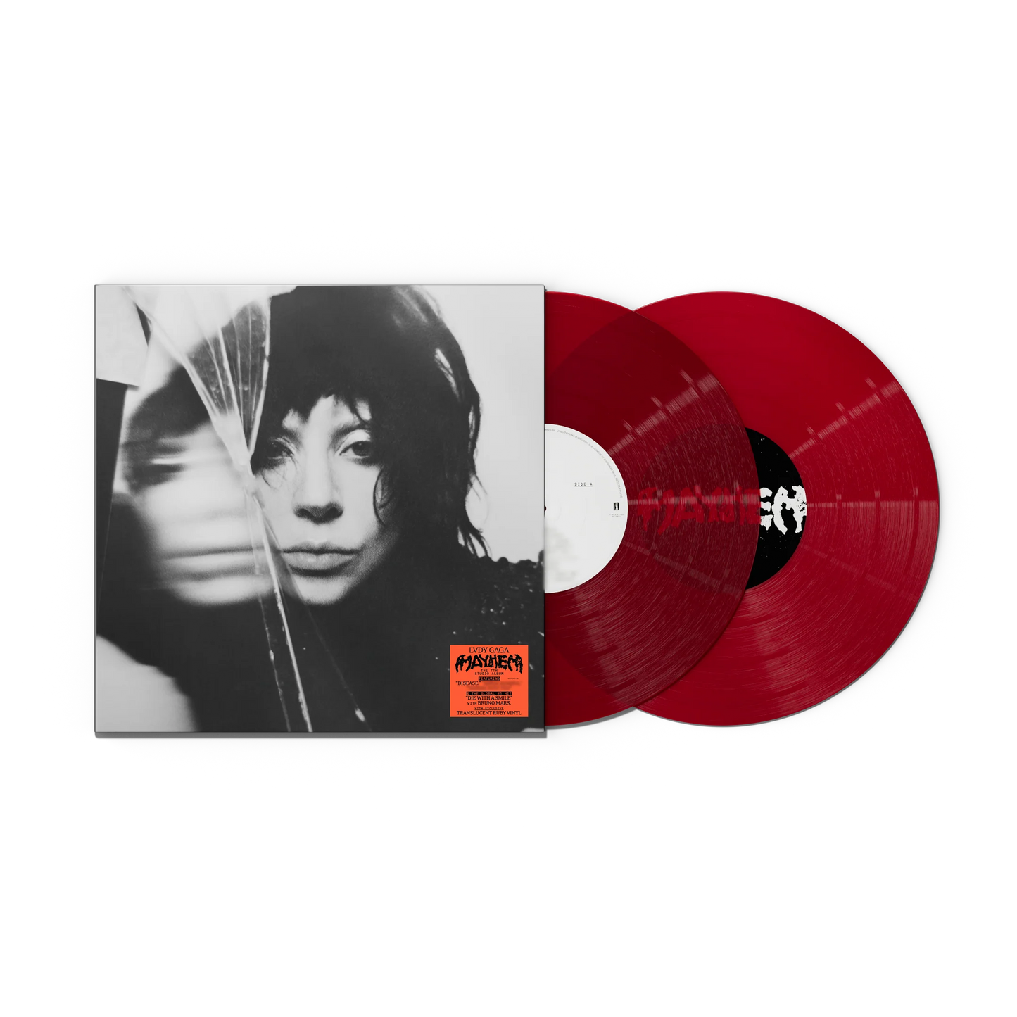 lady gaga mayhem in ruby red vinyl