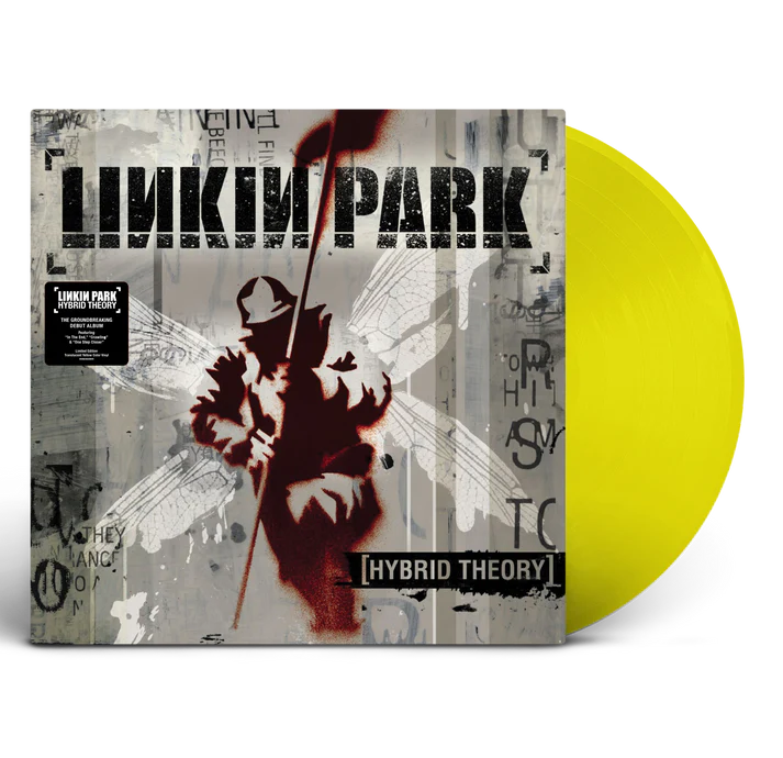 Linkin park hybrid theory yellow vinyl lp record