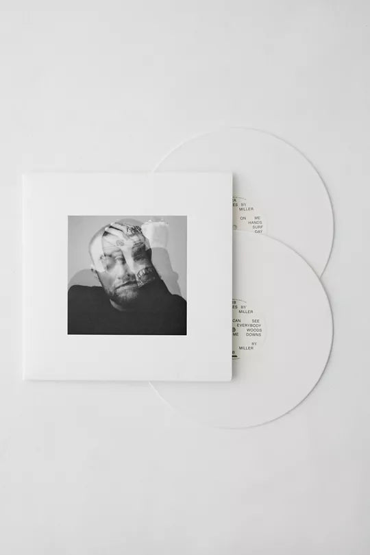 Mac miller circles album on white color vinyl lp record