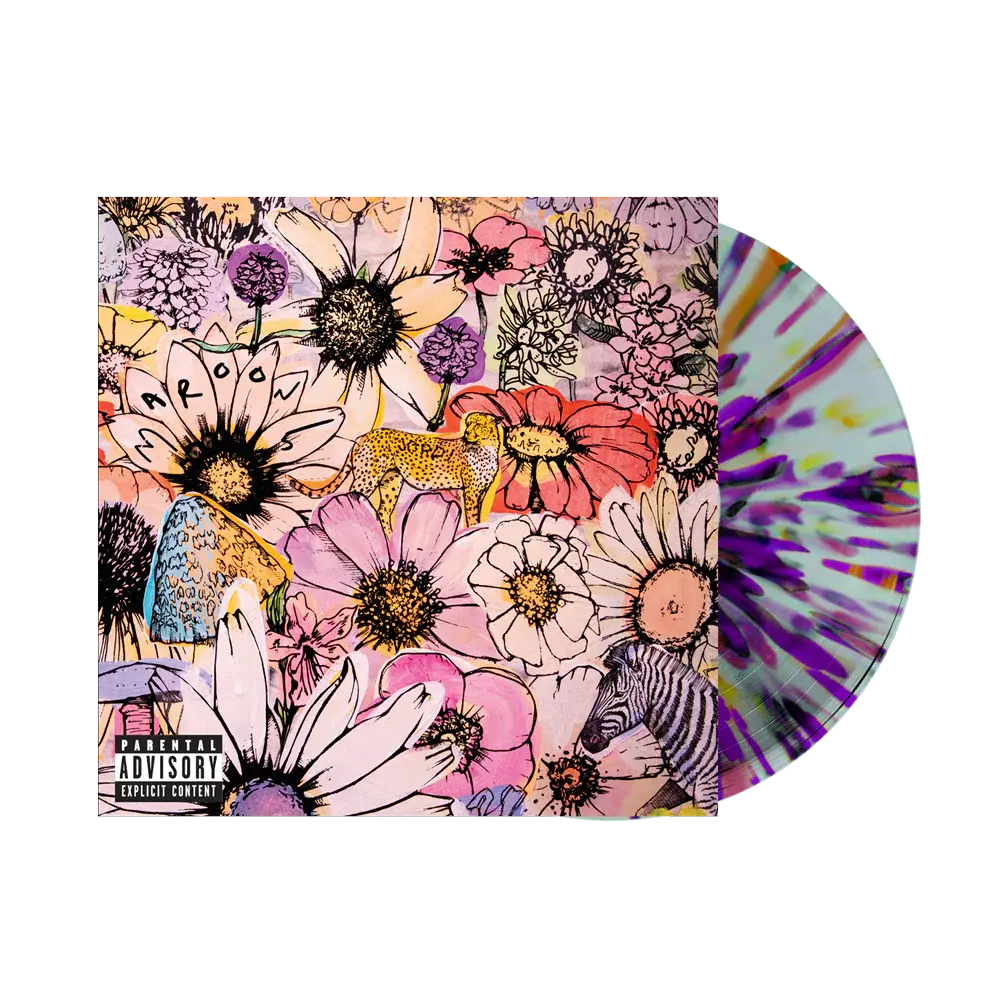 Maroon 5 jordi album multi color vinyl lp record