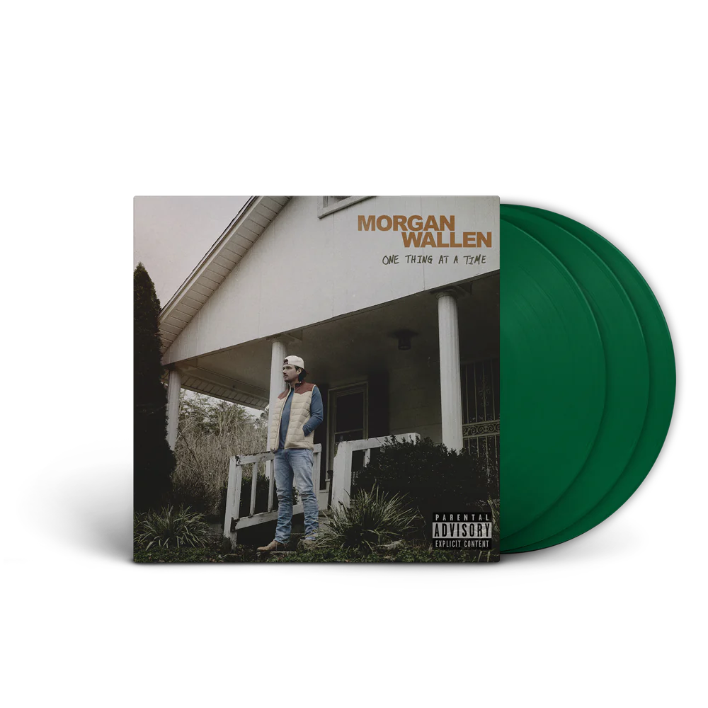 Morgan Wallen One Thing At A Time Evergreen Vinyl LP