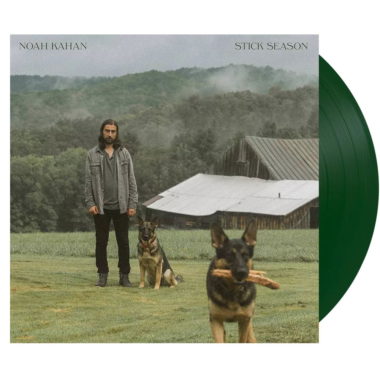 Noah kahan stick season green color vinyl lp record