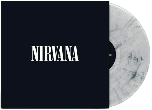 Nirvana nirvana album on smoke grey black color vinyl lp record