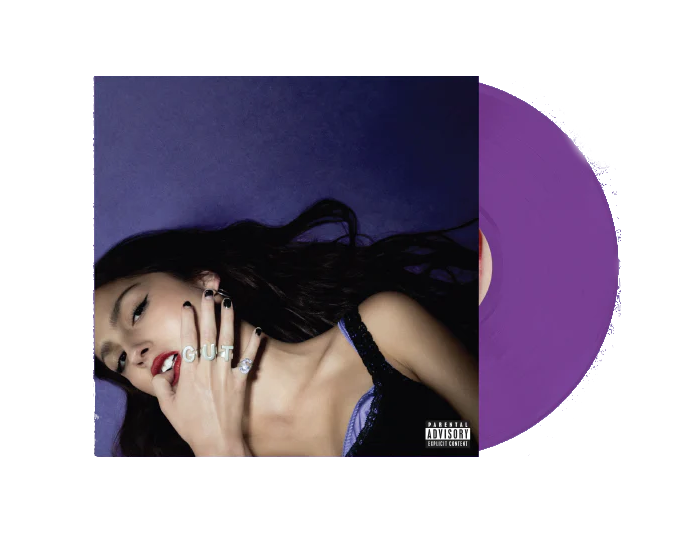 Olivia rodrigo guts album on color color vinyl lp record