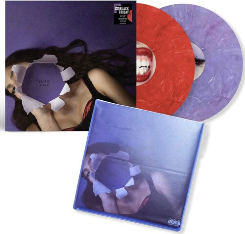 Olivia rodrigo guts spilled red purple vinyl vinyl lp record