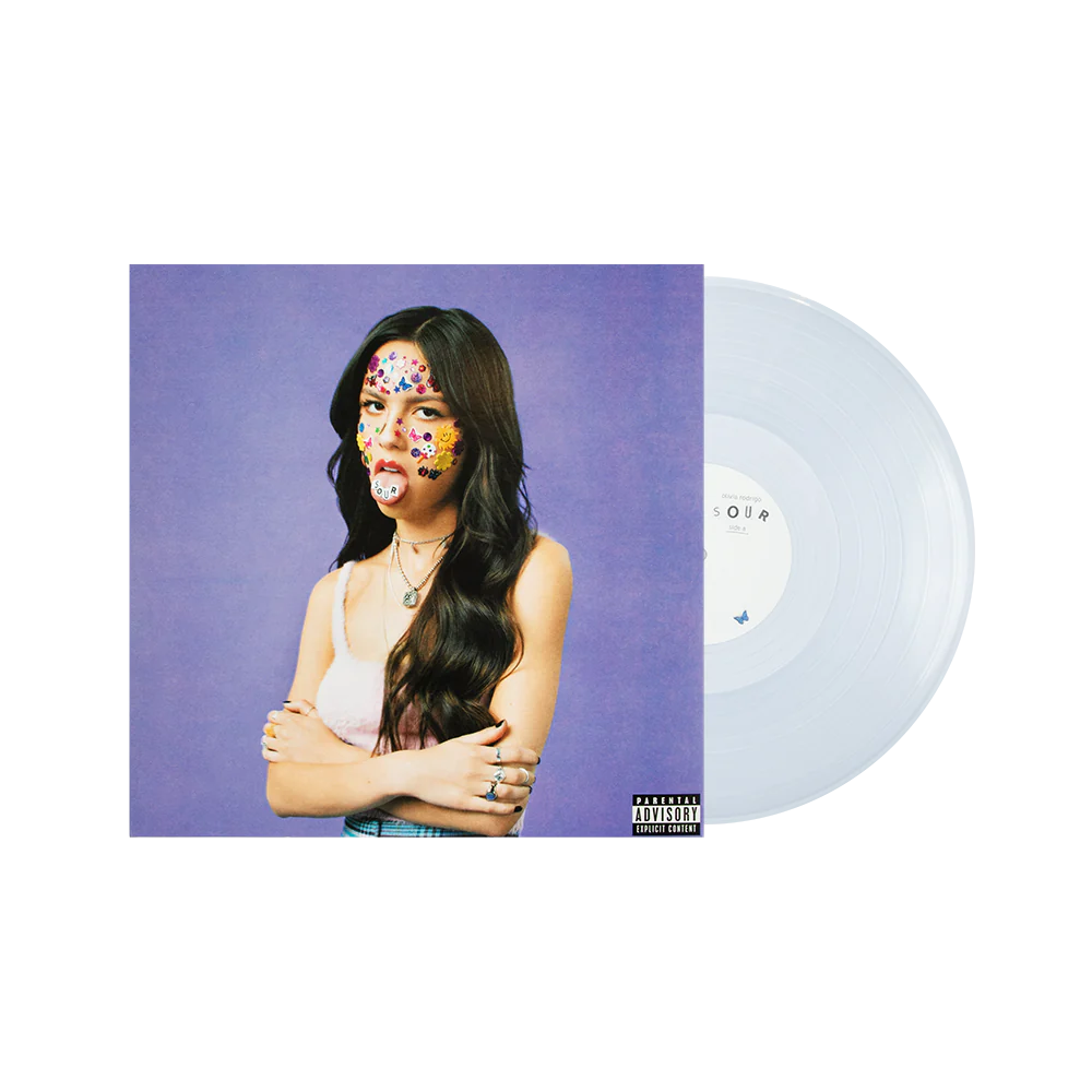 Olivia rodrigo sour clear vinyl lp record