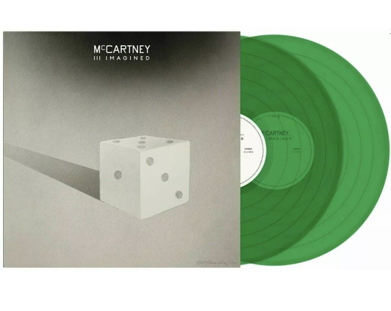 Paul mccartney mccartney iii imagined album on green color 1 vinyl lp record