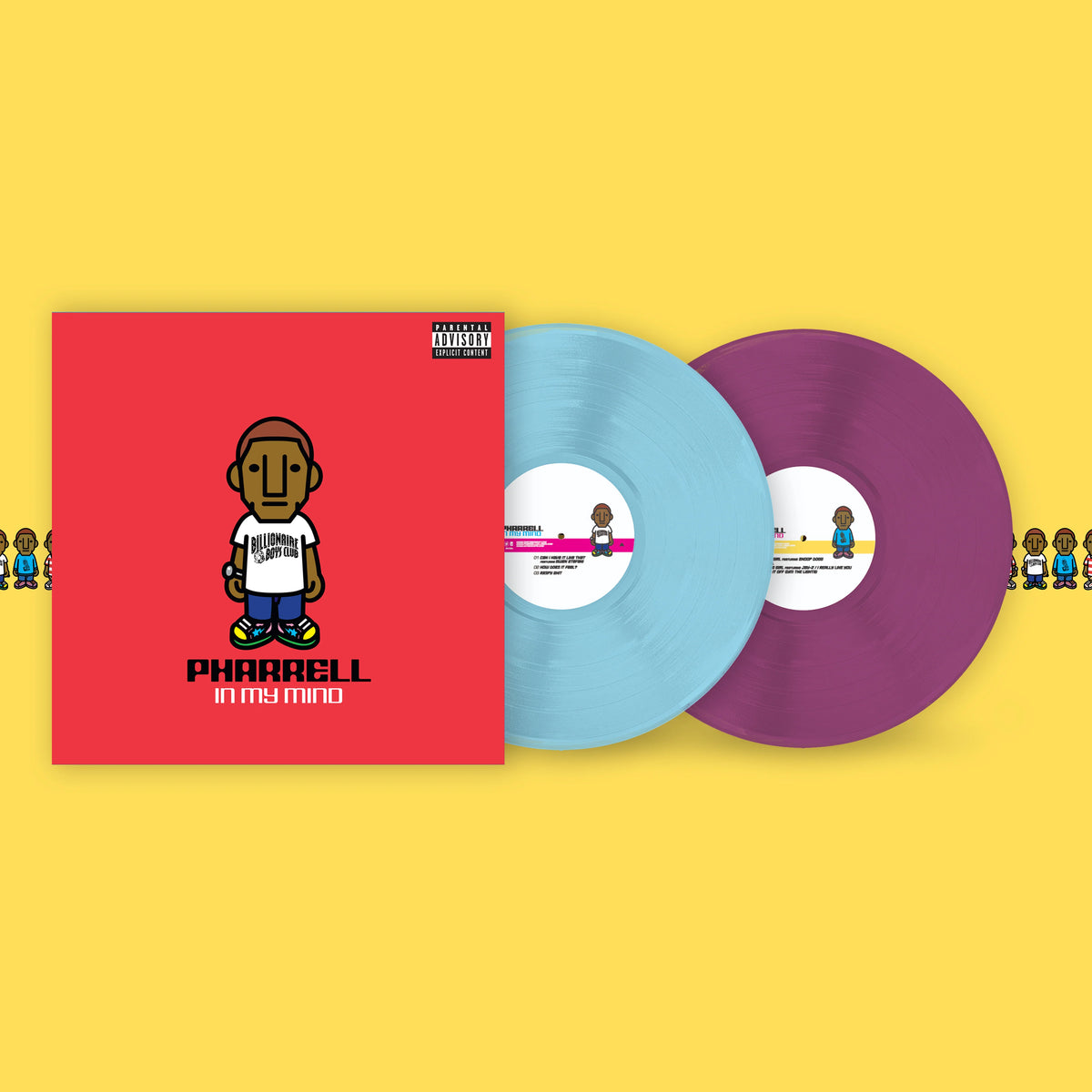 Pharrell In My Mind Orchid Baby Blue Vinyl LP