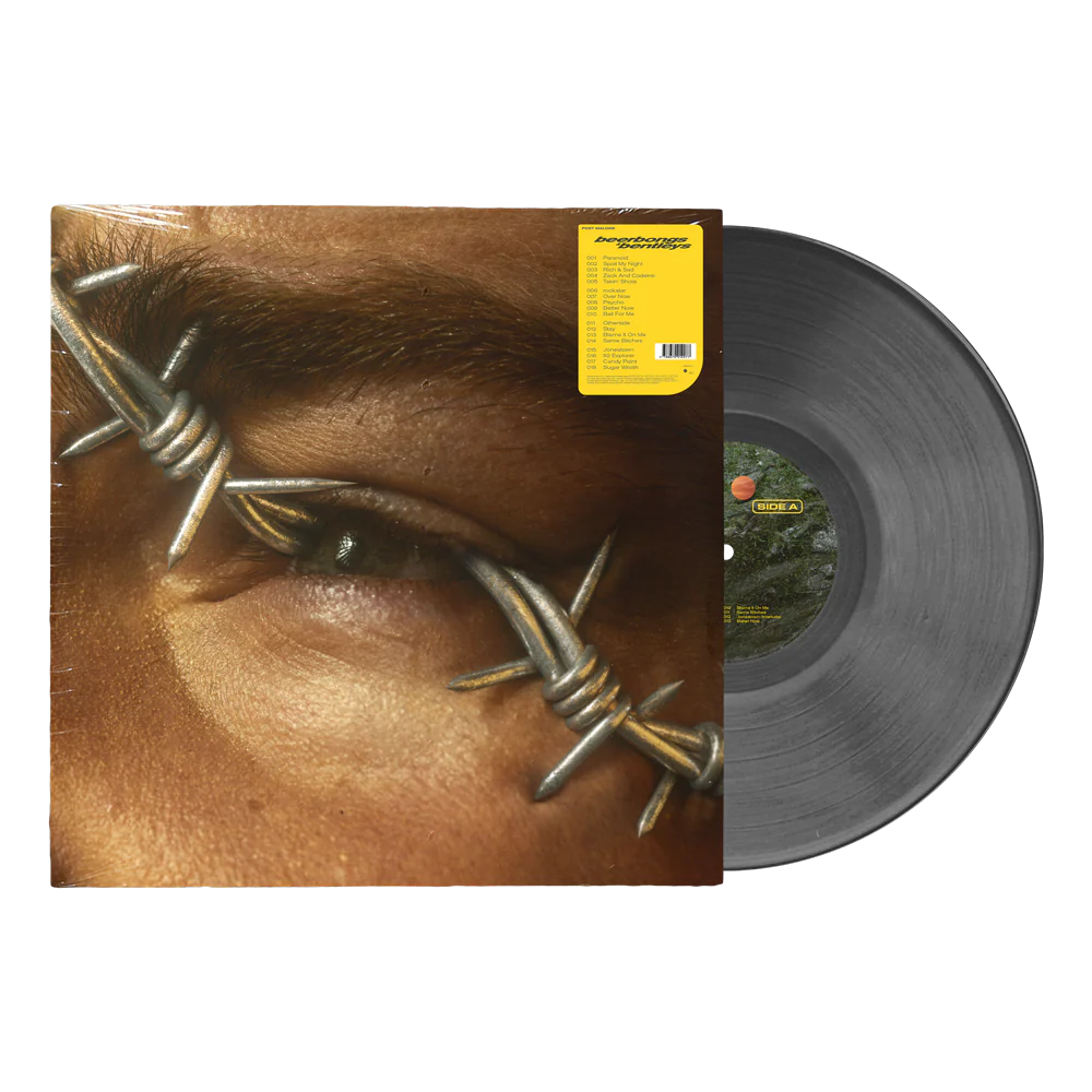 Post malone beerbongs bentleys clear vinyl lp record
