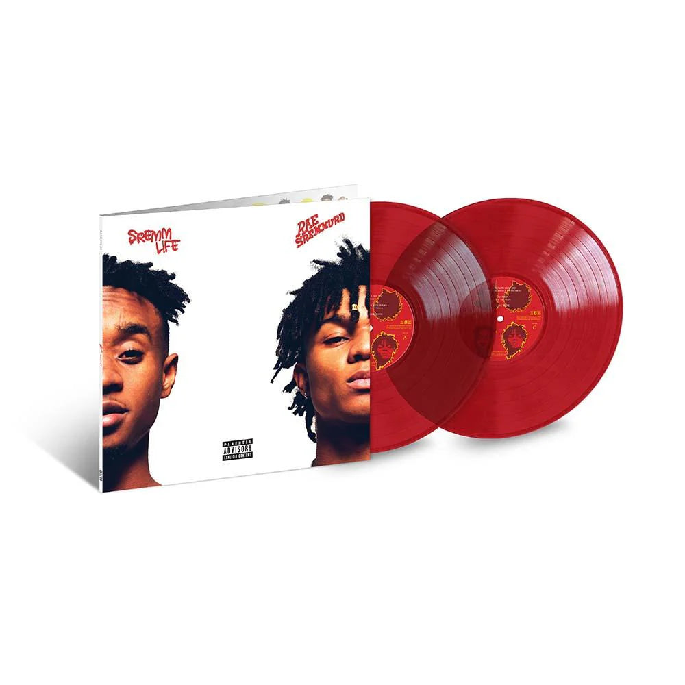 Rae sremmurd sremmlife album on red color vinyl lp record