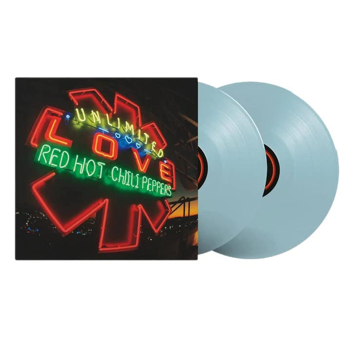 Red Hot Chili Peppers Unlimited Love Light Blue Vinyl LP