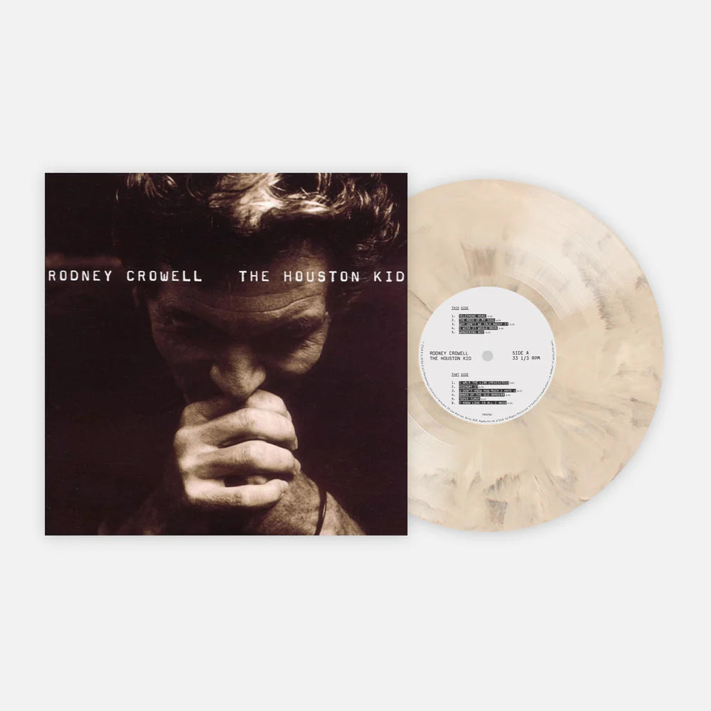Rodney crowell the houston kid album on cream color vinyl lp record
