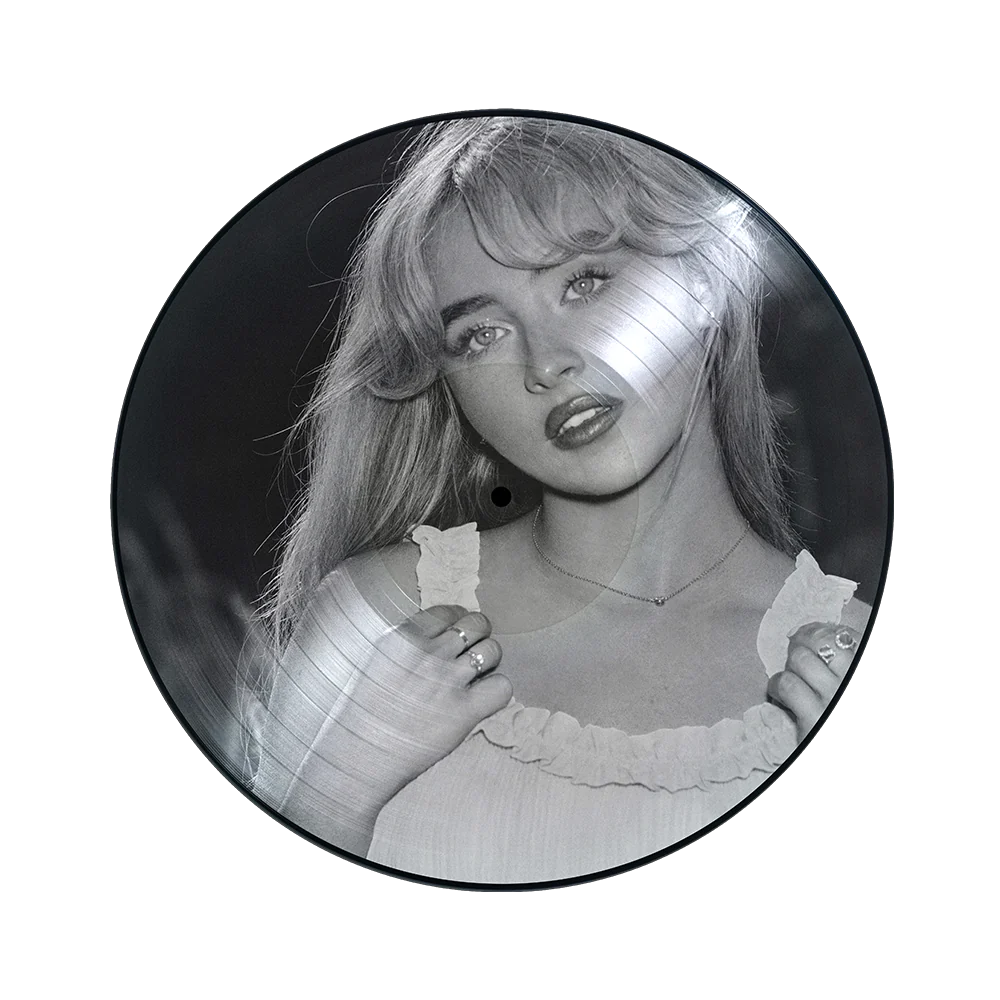 Sabrina carpenter short n sweet picture disc black and white vinyl lp record