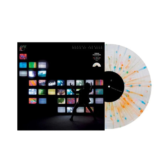 Shakey graves movie of the week album on blue orange color vinyl lp record