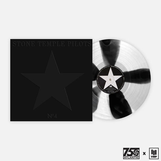 Stone temple pilots no 4 album on black clear color vinyl lp record