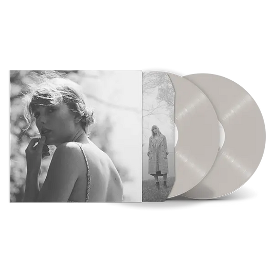 Taylor swifts folklore deluxe version album on color colored vinyl lp record