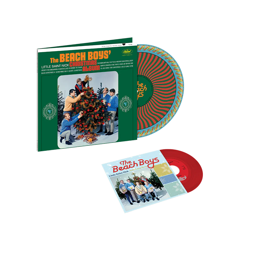 The beach boys christmas zoetrope and ruby red edition vinyl lp record