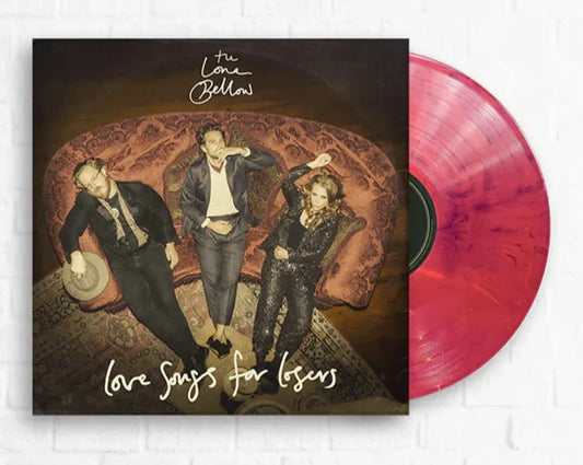 The lone bellow love songs for losers album on red color vinyl lp record