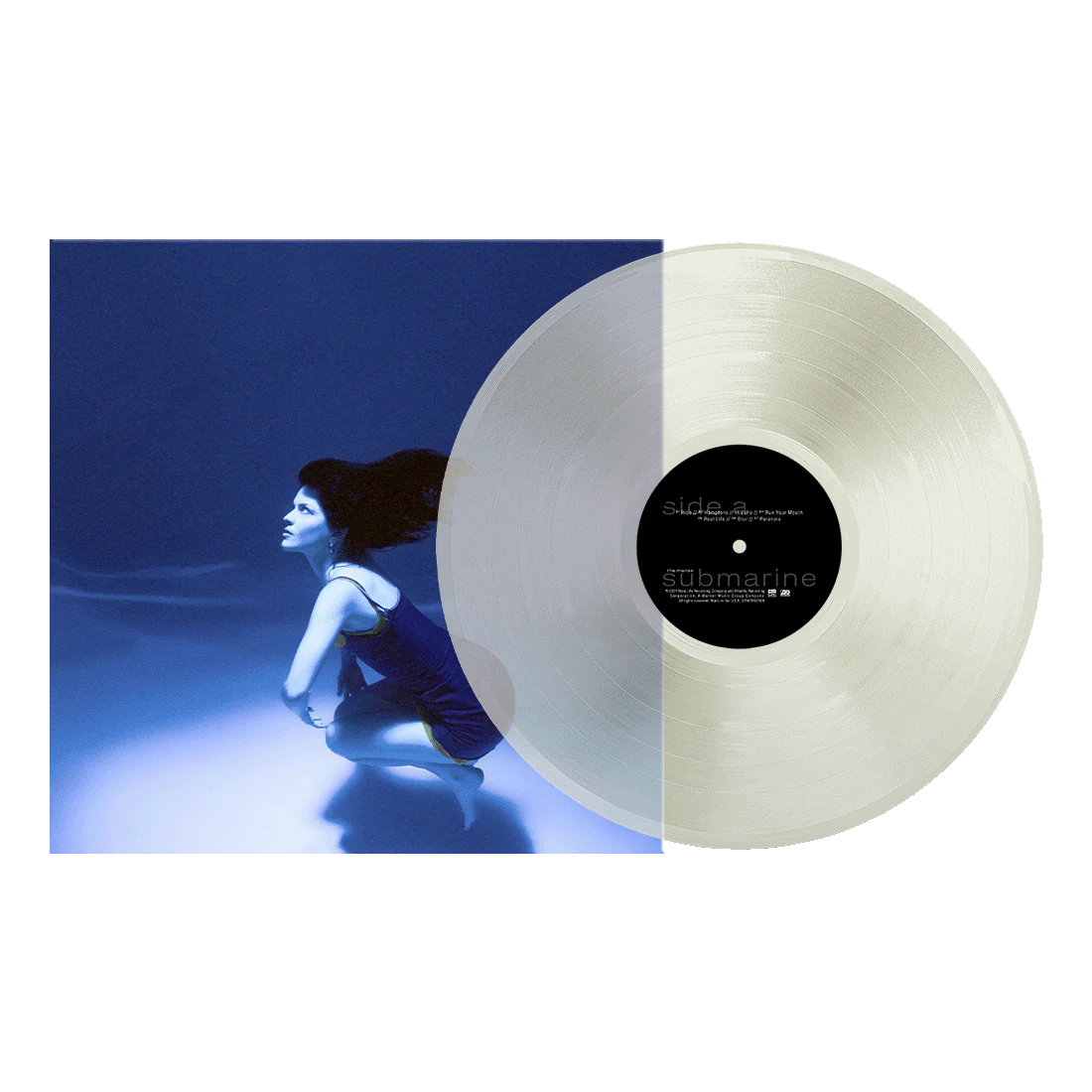 The marias submarine milky clear vinyl lp record