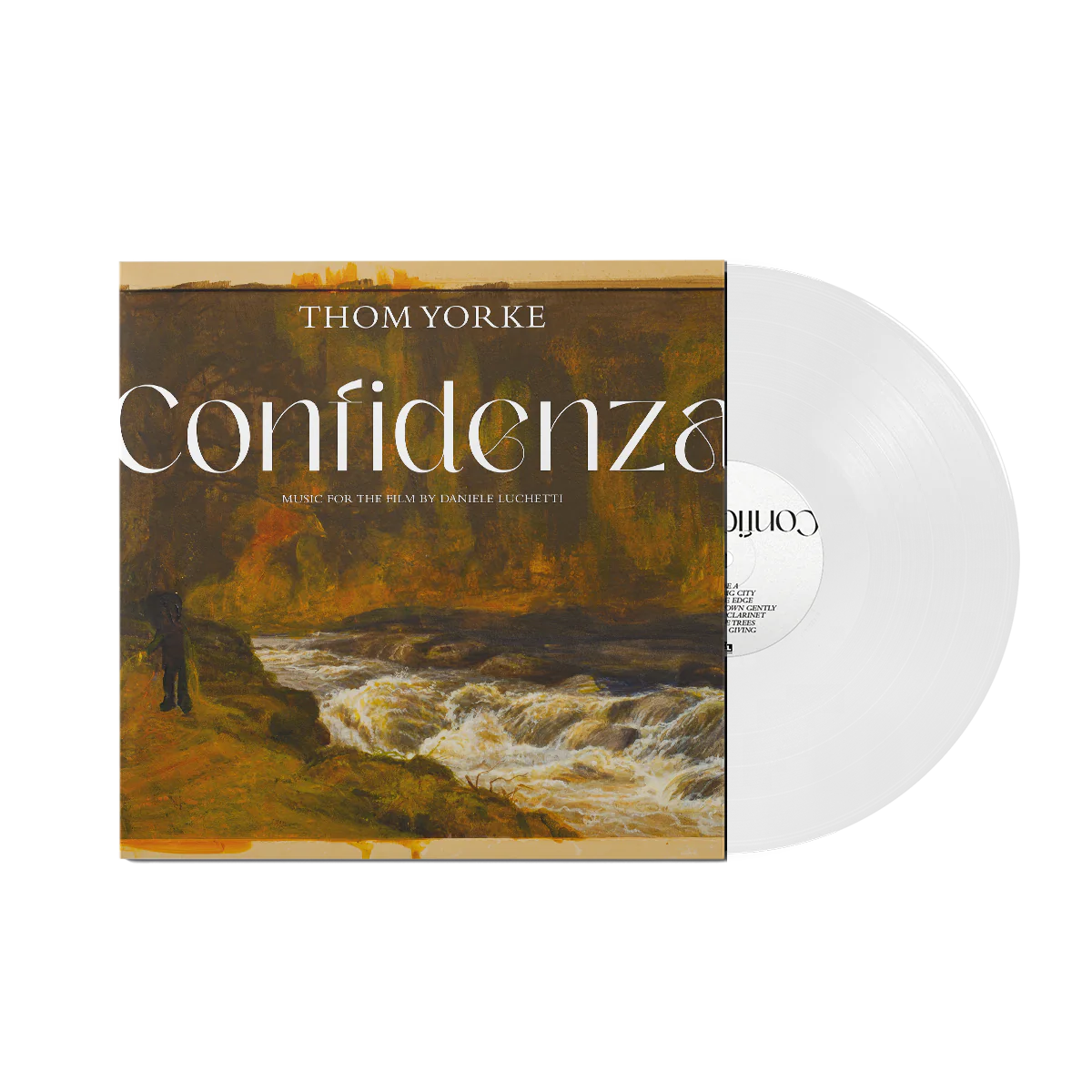 Thom yorke confidenza original soundtrack clear vinyl lp record