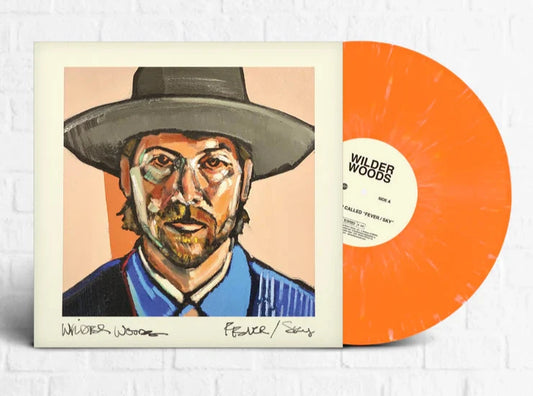 Wilder woods fever sky album on orange color vinyl lp record