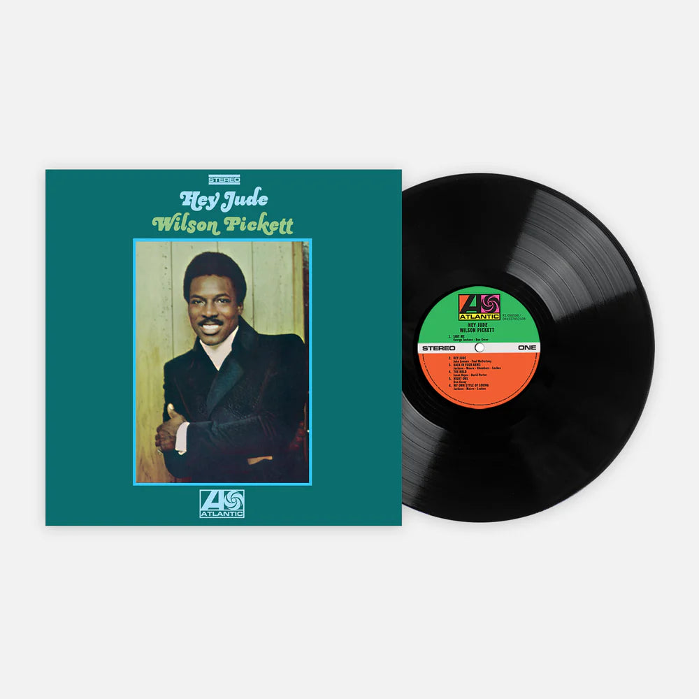 Wilson pickett hey jude album on black color vinyl lp record