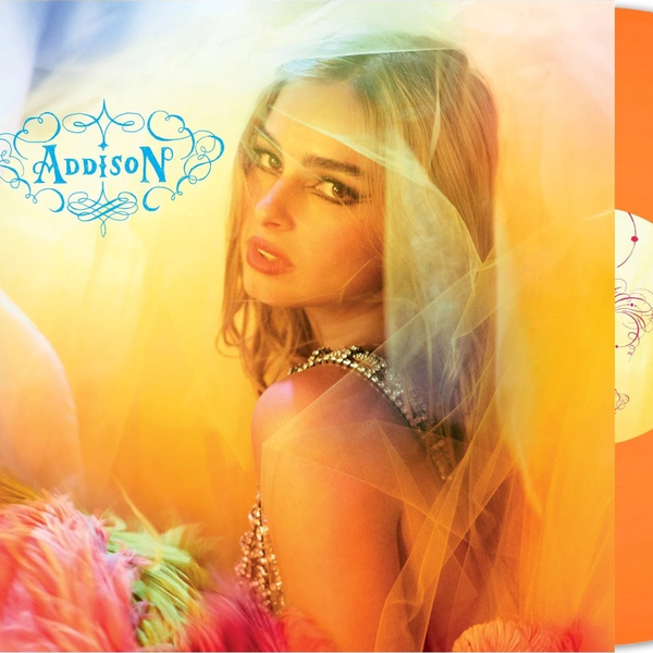Addison Rae - Addison - Tangerine Vinyl - LP - Colored Vinyl Record - crate-view